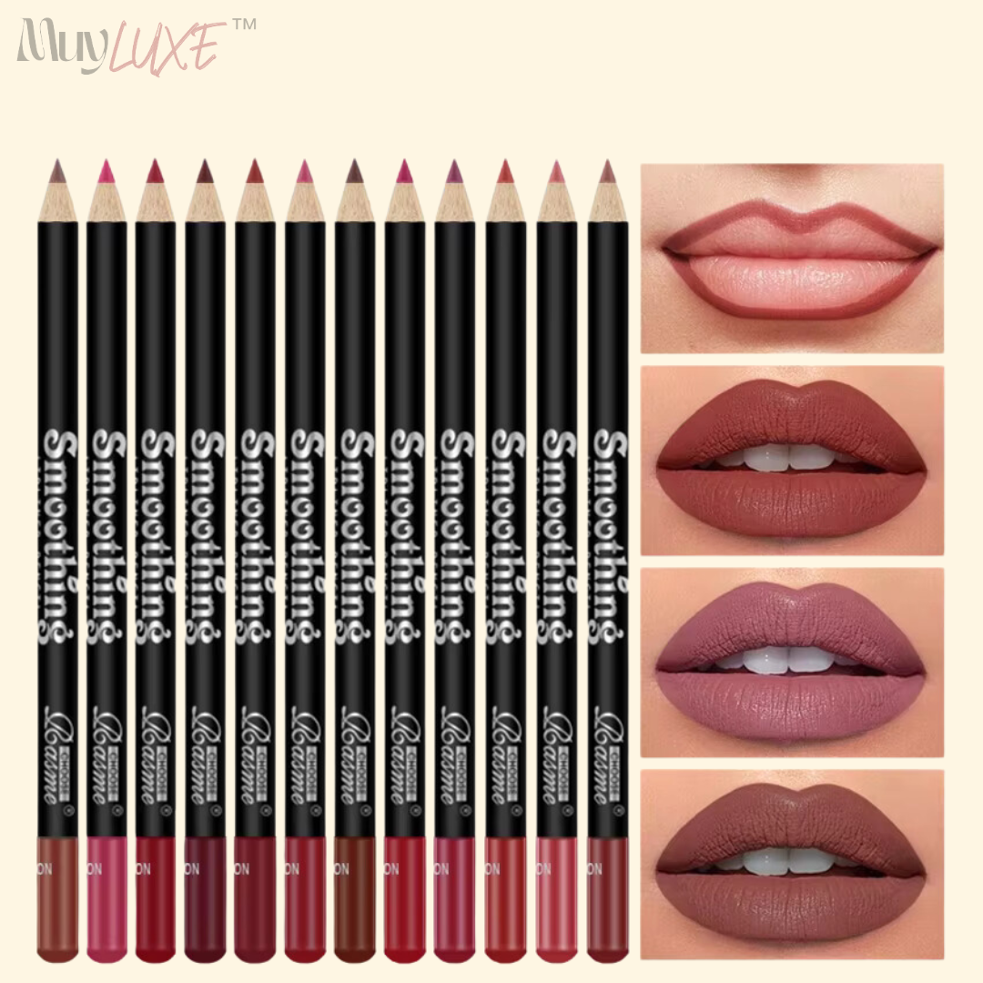 Set de 12  Lápices Labiales